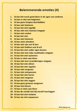 Pendelkaarten Emoties - Afbeelding 2