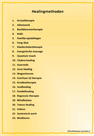Pendelkaarten Spiritueel, set 2 - Afbeelding 2